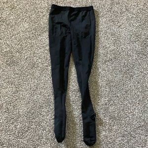 Footed compression leggings/hose